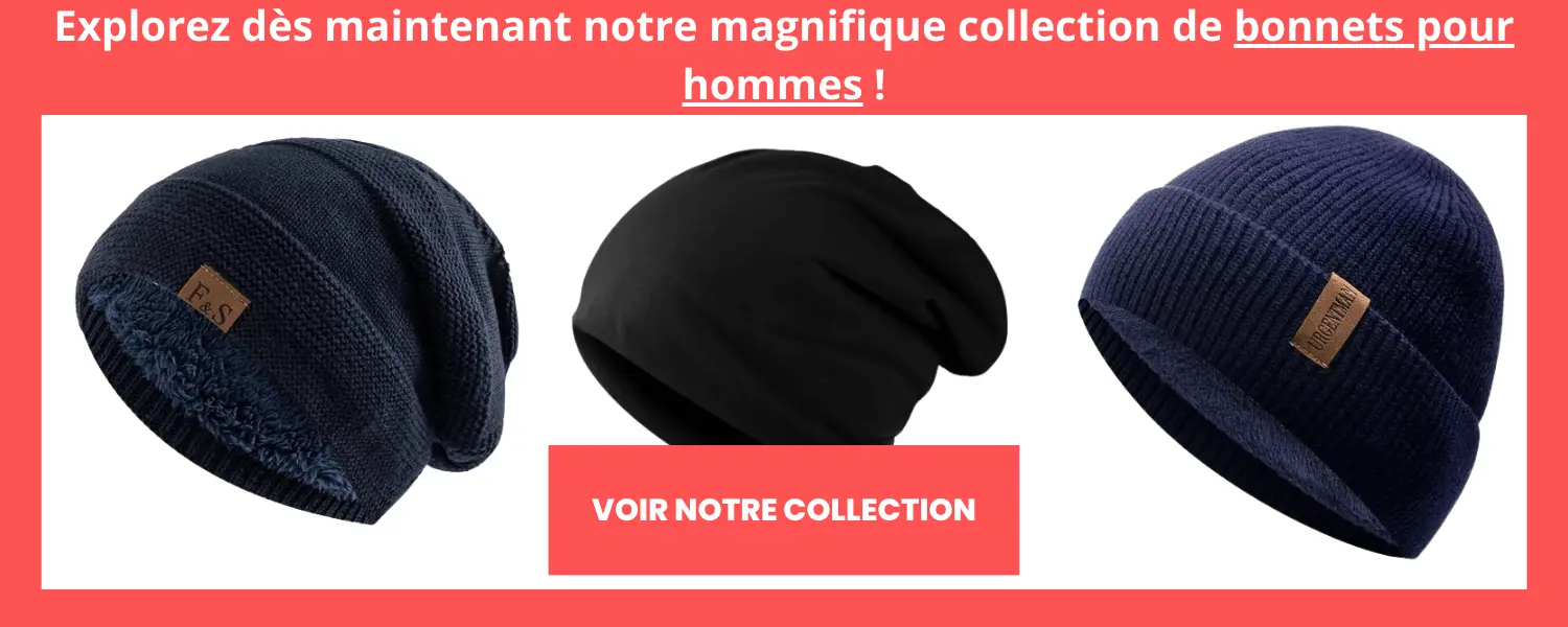 Collection Bonnets Hommes