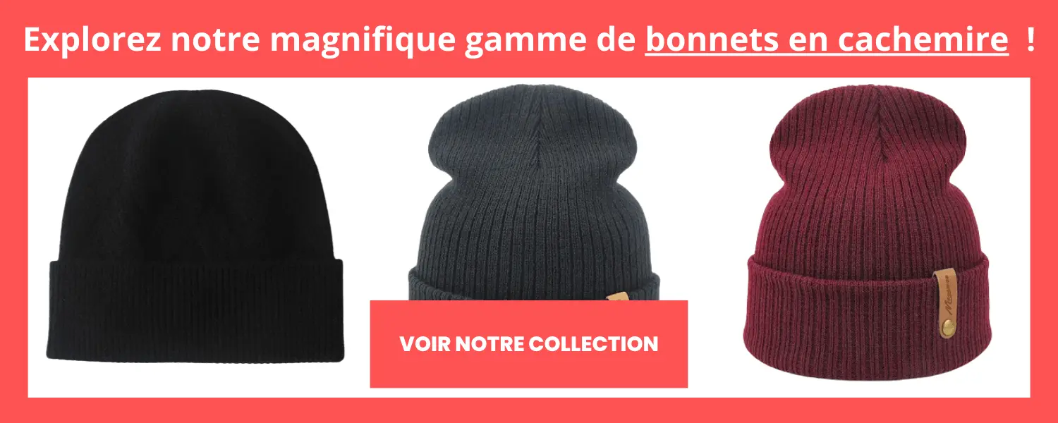 collection bonnets cachemires